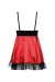 Schwarz/Rotes Chemise Aa052280 von Anais Apparel