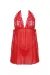 Rotes Babydoll Aa052271 von Anais Apparel