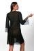 Schwarze Robe Aa052289 von Anais Apparel