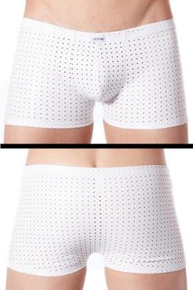 Weiße Herren Boxer Short 811-67 von Look Me kaufen | Fesselliebe