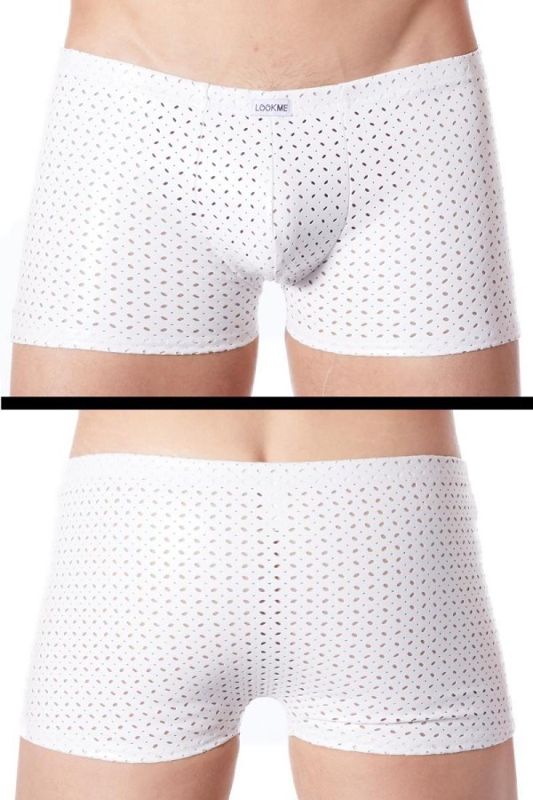 Weiße Herren Boxer Short 811-67 von Look Me kaufen | Fesselliebe