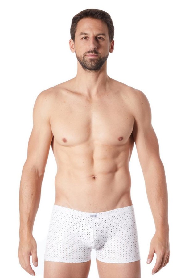 Weiße Herren Boxer Short 811-67 von Look Me kaufen | Fesselliebe