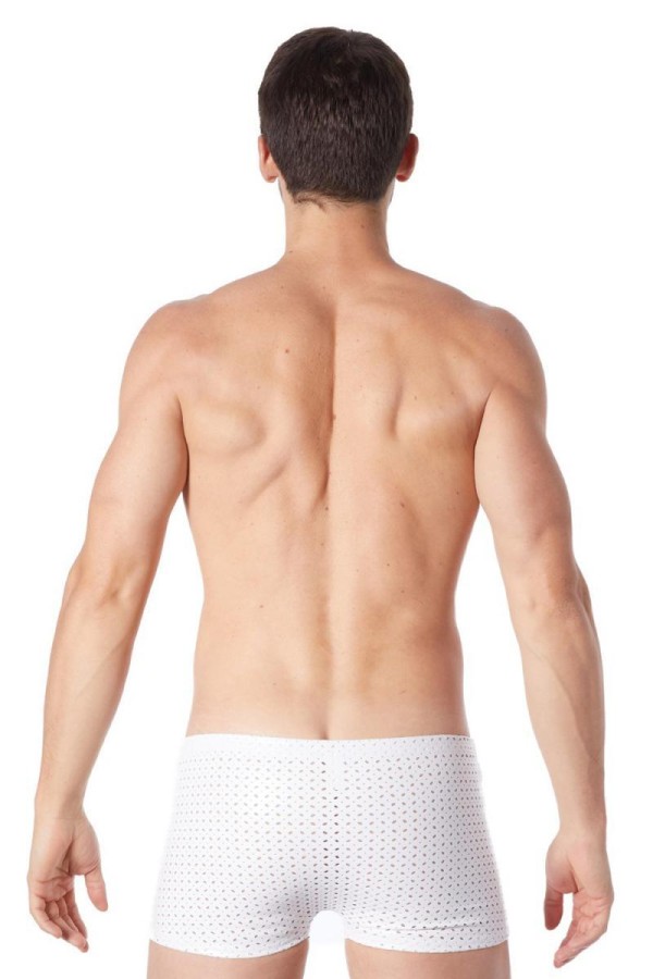 Weiße Herren Boxer Short 811-67 von Look Me kaufen | Fesselliebe
