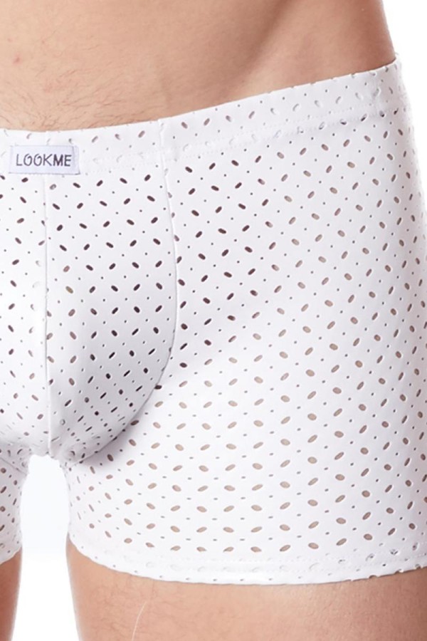 Weiße Herren Boxer Short 811-67 von Look Me kaufen | Fesselliebe