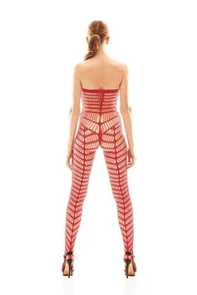 Roter Bodystocking Aa052199 von Anais Apparel Luxury Lingerie