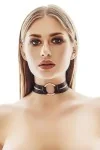 Schwarzes Halsband Aa052301 von Anais Apparel Luxury Lingerie kaufen - Fesselliebe