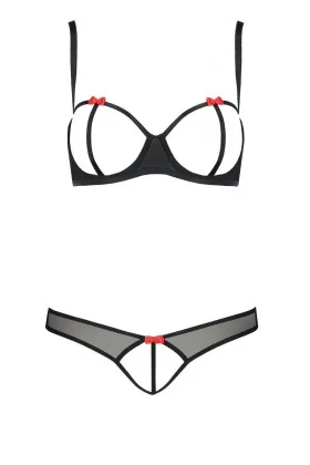 Schwarzes Set Pa595297 von Passion Devil Collection