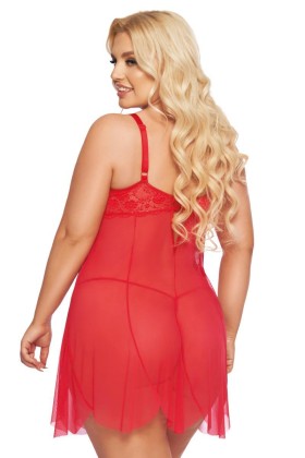Rotes Chemise 1895 von Softline Pluse Size Collection kaufen | Fesselliebe