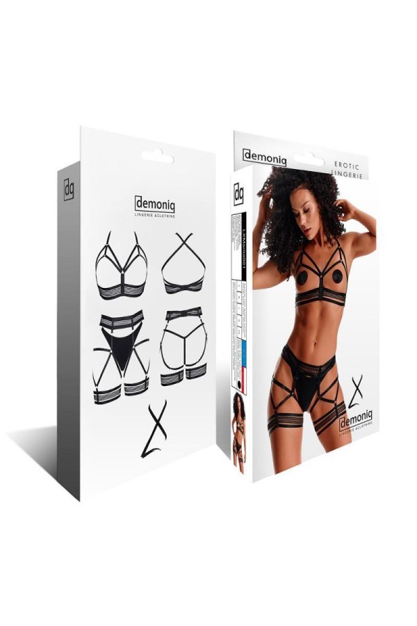 Schwarzes Set Lxmarita001 von Demoniq Ladyx kaufen | Fesselliebe