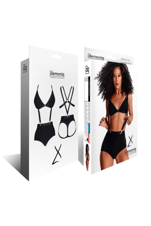 Schwarzes Set Lxarcelia001 von Demoniq Ladyx kaufen | Fesselliebe
