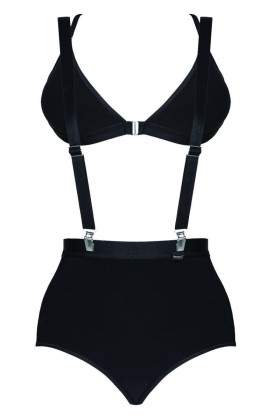 Schwarzes Set Lxarcelia001 von Demoniq Ladyx kaufen | Fesselliebe