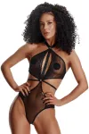 Schwarzer Body Ouvert Lxreyna001 von Demoniq Ladyx kaufen - Fesselliebe