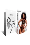 Schwarzer Body Ouvert Lxreyna001 von Demoniq Ladyx kaufen - Fesselliebe