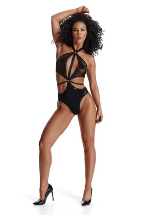 Schwarzer Body Ouvert Lxperla001 von Demoniq Ladyx kaufen | Fesselliebe