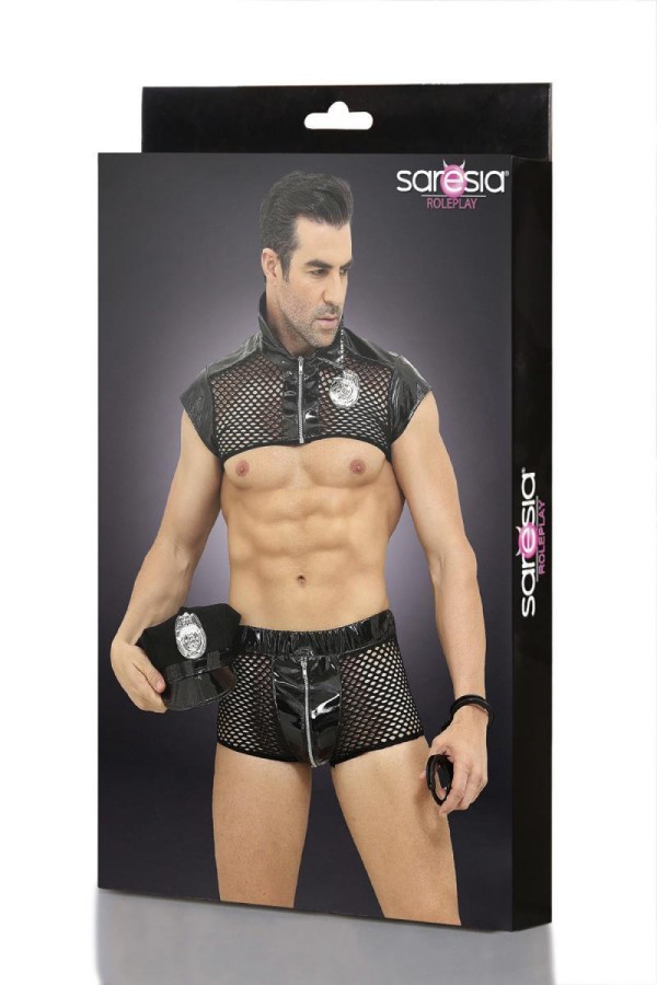 Polizisten Kostüm 18281 von Saresia Men Roleplay kaufen | Fesselliebe