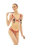 Rotes Set Aa052389 von Anais Apparel kaufen - Fesselliebe