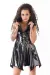 Schwarzes Pvc Kleid Ms-D0189 von Meseduce