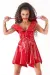 Rotes Pvc Kleid Ms-D0189 von Meseduce