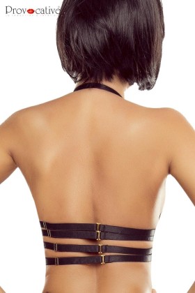 Schwarzer Harness Bra Pr1632 von Provocative kaufen | Fesselliebe
