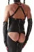 Langes Kleid Crd005 Schwarz von Regnes Fetish Planet Crossdresser Fetish Line