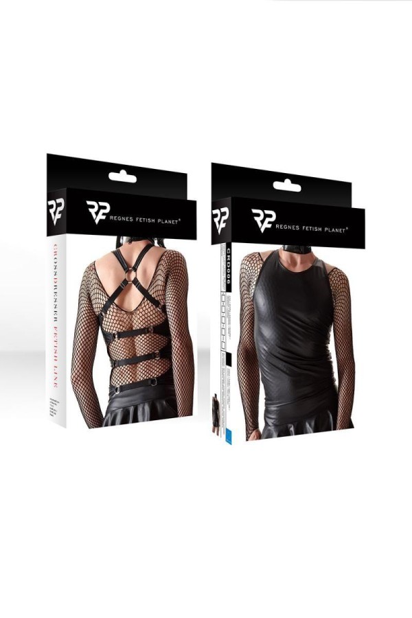 T-Shirt Crd006 Schwarz von Regnes Fetish Planet Crossdresser Fetish Line kaufen | Fesselliebe