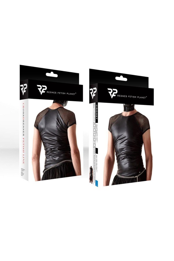 T-Shirt Crd007 Schwarz von Regnes Fetish Planet Crossdresser Fetish Line kaufen | Fesselliebe