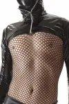 Pvc Jacke Crd009 Schwarz von Regnes Fetish Planet Crossdresser Fetish Line kaufen - Fesselliebe