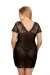 Schwarzes Chemise Aa052102 von Anais Apparel Plus Size