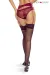 Roter Reine De Seduction Strumpfhaltergürtel Set Pr1644 von Provocative