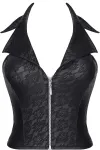 Schwarzes Top Brludmila001 von Demoniq Black Rose 2.0 Collection kaufen - Fesselliebe