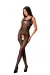 Schwarzer Ouvert Bodystocking Bs078 von Passion