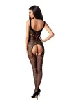 Schwarzer Ouvert Bodystocking Bs078 von Passion kaufen - Fesselliebe