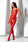 Roter Ouvert Bodystocking Bs078 von Passion kaufen - Fesselliebe