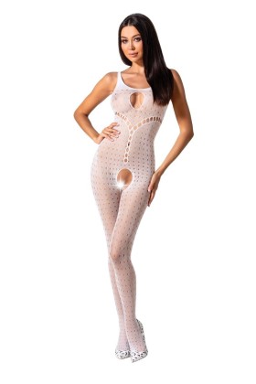 Weißer Ouvert Bodystocking Bs078 von Passion kaufen | Fesselliebe