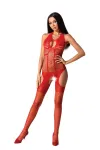 Roter Ouvert Bodystocking Bs079 von Passion kaufen - Fesselliebe