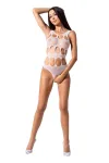 Weißer Ouvert Body Bs083 von Passion kaufen - Fesselliebe