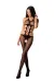 Schwarzer Ouvert Bodystocking Bs084 von Passion