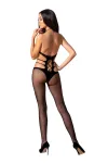 Schwarzer Ouvert Bodystocking Bs084 von Passion kaufen - Fesselliebe