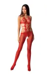 Roter Ouvert Bodystocking Bs084 von Passion kaufen - Fesselliebe