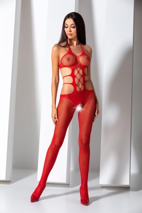 Roter Ouvert Bodystocking Bs084 von Passion kaufen | Fesselliebe