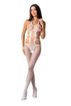 Weißer Ouvert Bodystocking Bs084 von Passion kaufen - Fesselliebe