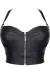 Schwarzes Damen-Top Brmarta001 von Demoniq Black Rose 2.0 Collection