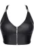 Schwarzes Damen-Top Brzita001 von Demoniq Black Rose 2.0 Collection