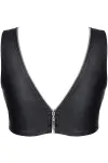 Schwarzes Damen-Top Brelisabetta001 von Demoniq Black Rose 2.0 Collection kaufen - Fesselliebe