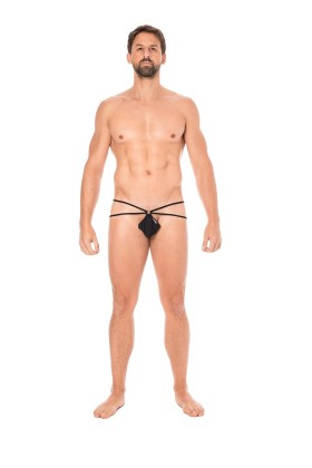 Schwarzer Mini String 2099-02 von Look Me kaufen | Fesselliebe