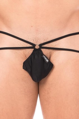 Schwarzer Mini String 2099-02 von Look Me kaufen | Fesselliebe