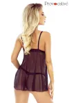 Schwarz/Grünes Tassel De Reve Babydoll von Provocative kaufen - Fesselliebe