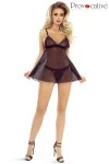 Schwarz/Grünes Tassel De Reve Babydoll von Provocative kaufen - Fesselliebe