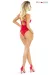 Roter Sexy Diva Body von Provocative