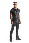 Herren Hemd Rmluca001 Schwarz von Regnes Fetish Planet kaufen - Fesselliebe